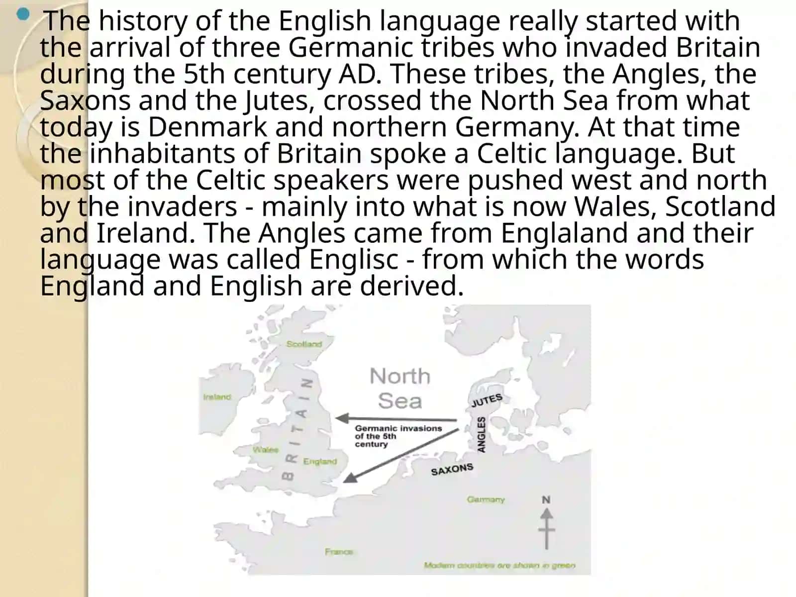 The History of the English Language 2
