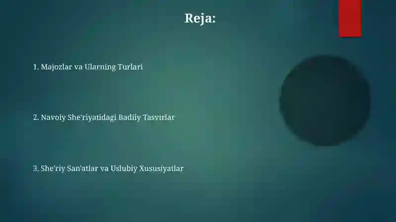 Navoiy she'rlaridagi badiiy san'atlar 2