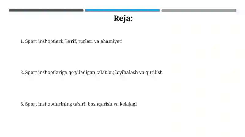 Sport inshootlari tushunchasi va ahamiyati 2