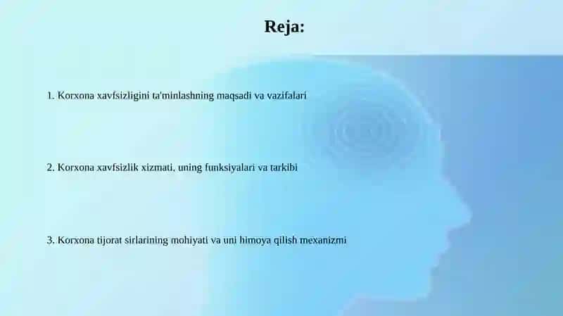 Korxona Xavfsizlik Xizmati 2