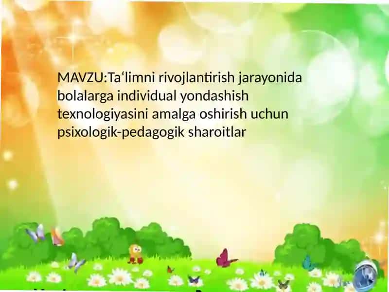 Bolalarni maktabga tayyorligi 2