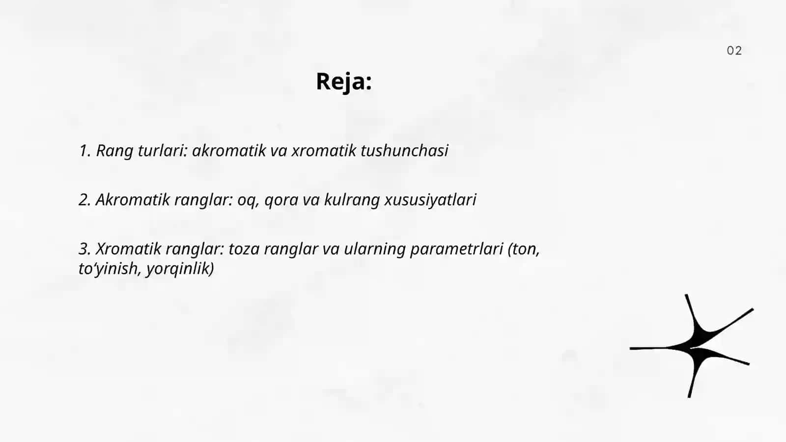 Rang turlari 2