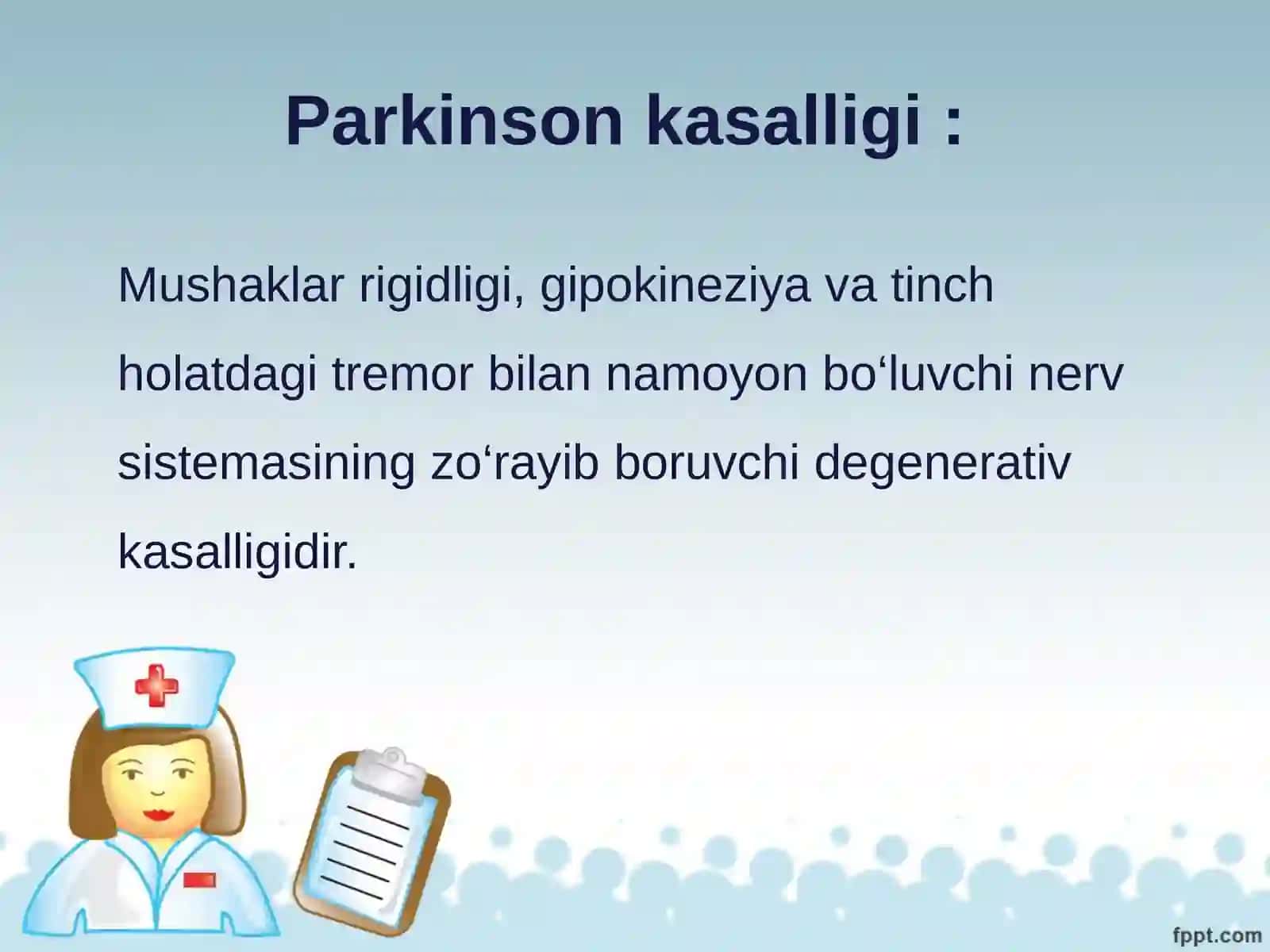 Parkinson kasalligi 2