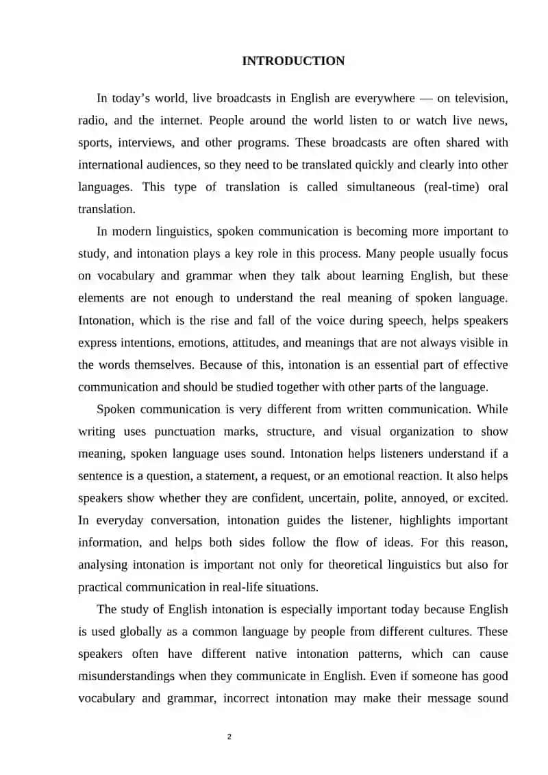 Communicative and distinctive functions of English Intonation 2