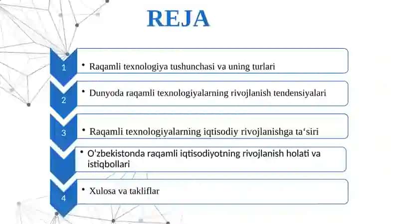 Raqamli texnologiyalar va ularning iqtisodiy jarayonlarga ta`siri 2