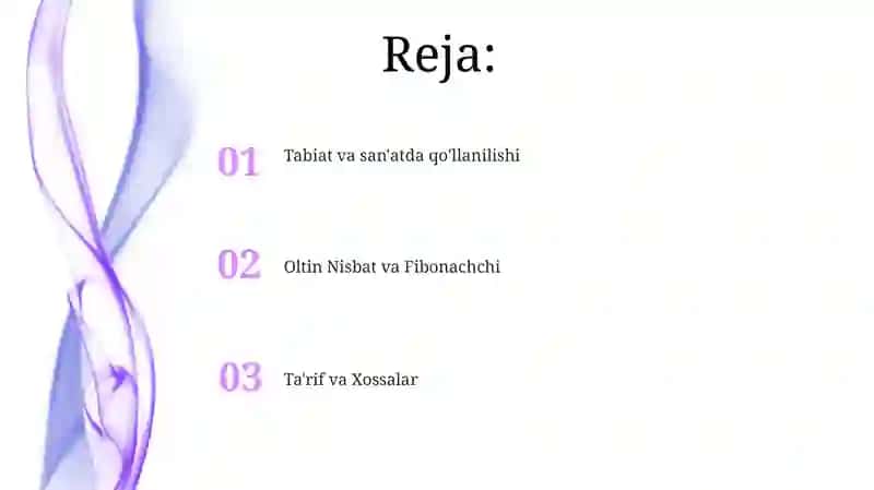 Fibonachchi sonlari 2