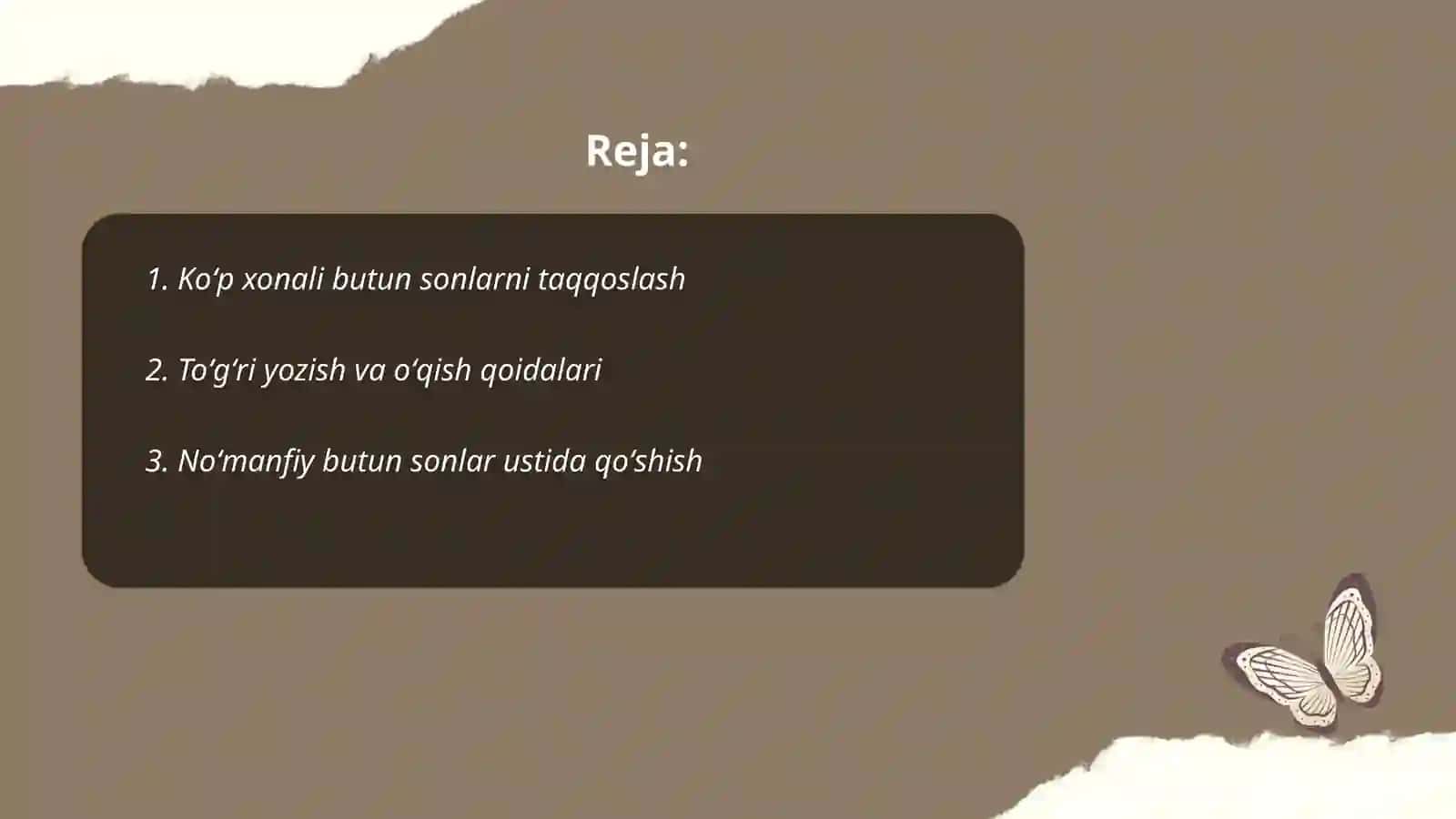 Koʻp xonali nomanfiy butun sonlar ustida arifmetik amallarni oʻrgatish metodikasi 2