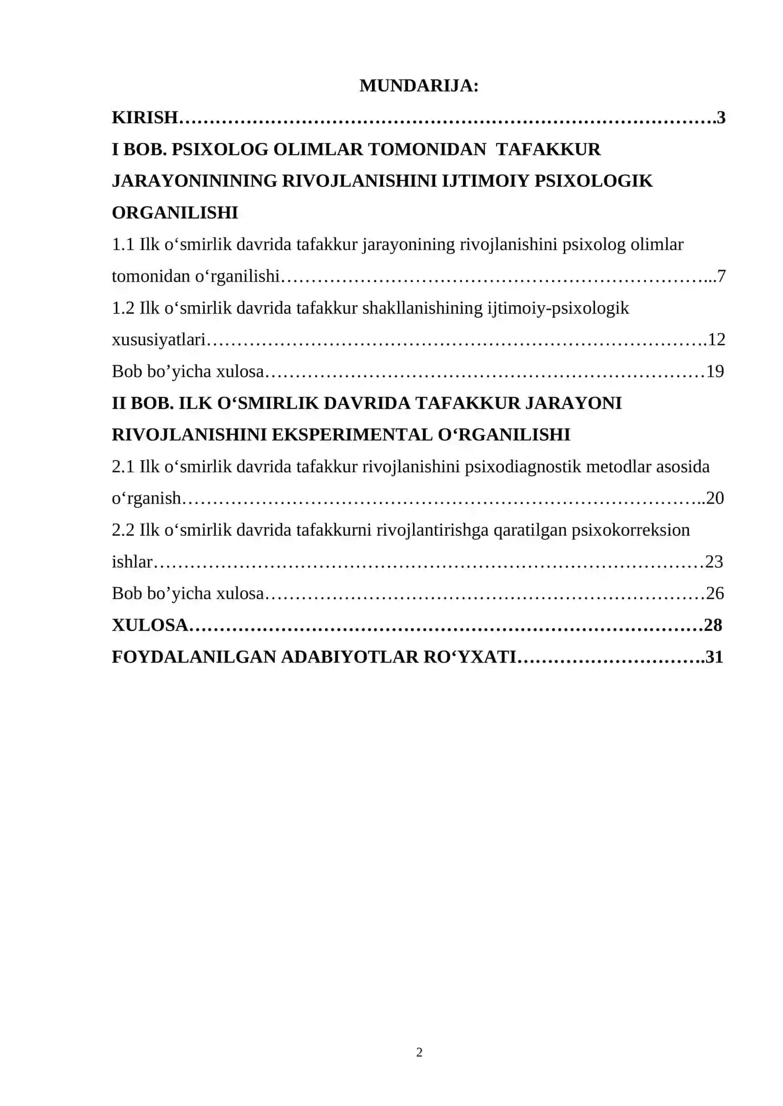 ILK O’SMIRLIK DAVRIDA TAFAKKUR JARAYONINING RIVOJLANISHINING IJTIMOIY PSIXOLOGIK ASOSLARI 2
