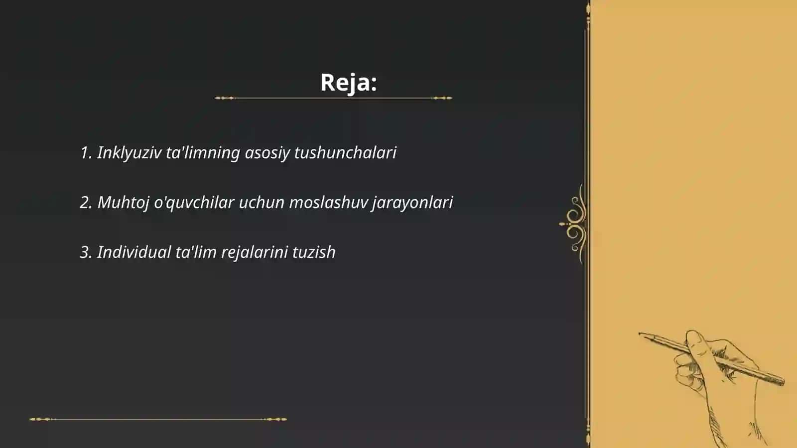 Pedagogik òquv adabiyotlari vositasida inklyuziv taʼlimda muhtoj òquvchilar bilan ishlash 2