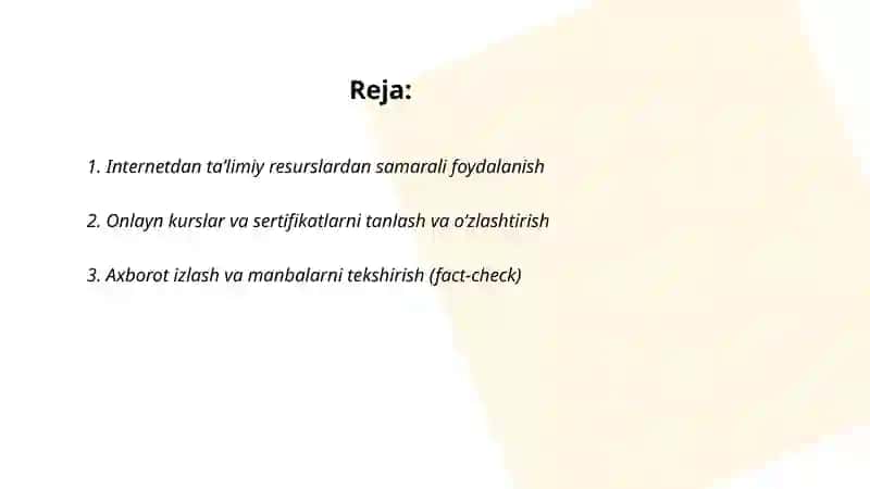 Internetdan taʼlimiy resurslardan samarali foydalanish 2