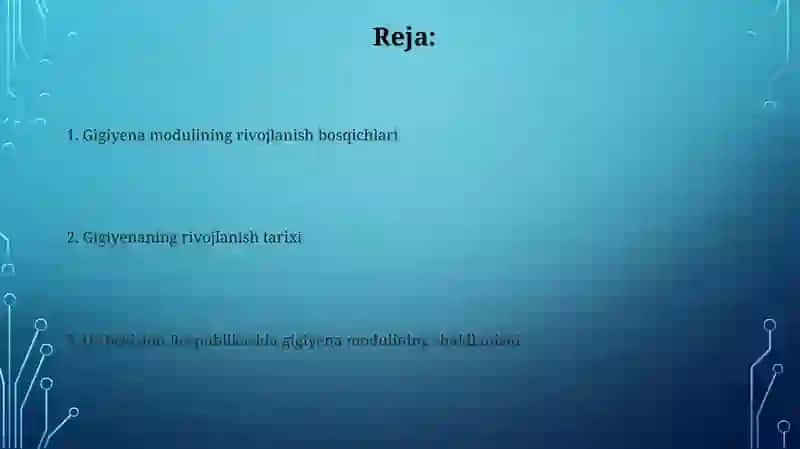 Gigiyenaning rivojlanish tarixi 2