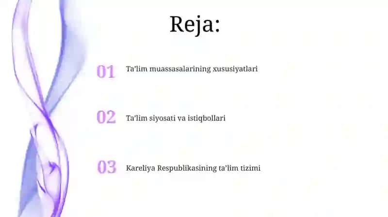 Kareyada Respublikasida ta'lim tizimi 2