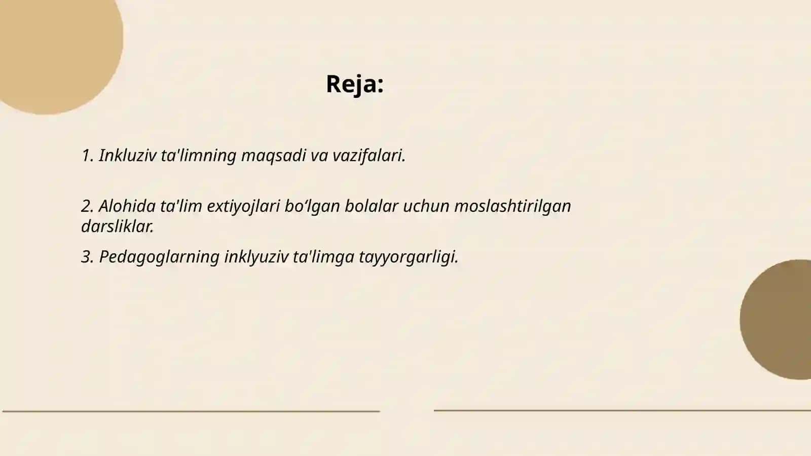 Inkluziv ta'limning maqsadi va vazifalari 2