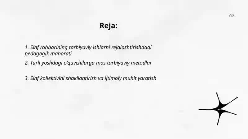 Sinf Rahbarining Pedagogik Mahorati 2
