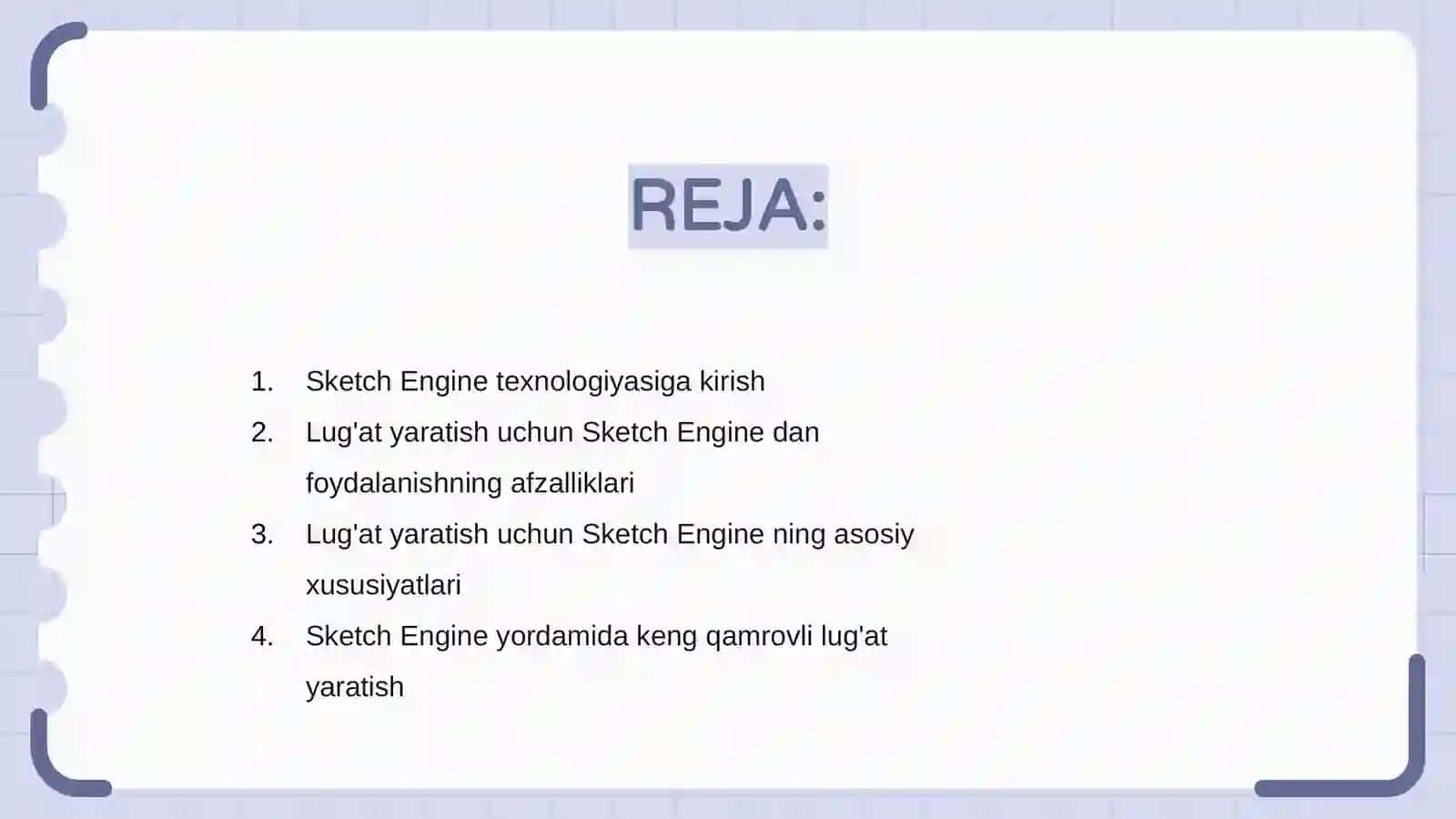 Sketch Engine texnologiyasi yordamida lugʻat yaratish 2