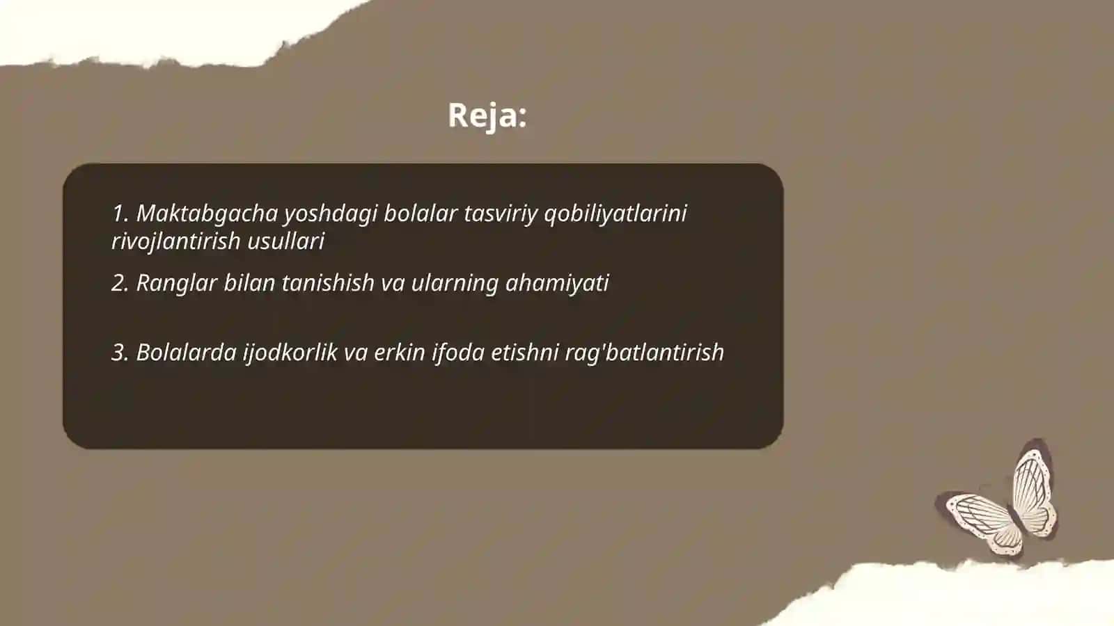 Maktabgacha yoshdagi bolalarning tasviriy qobiliyati va ijodkorligini rivojlantirish 2