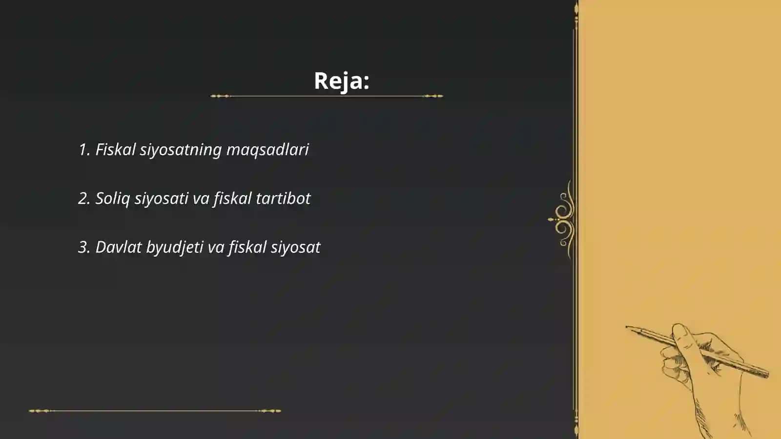 Fiskal siyosati 2