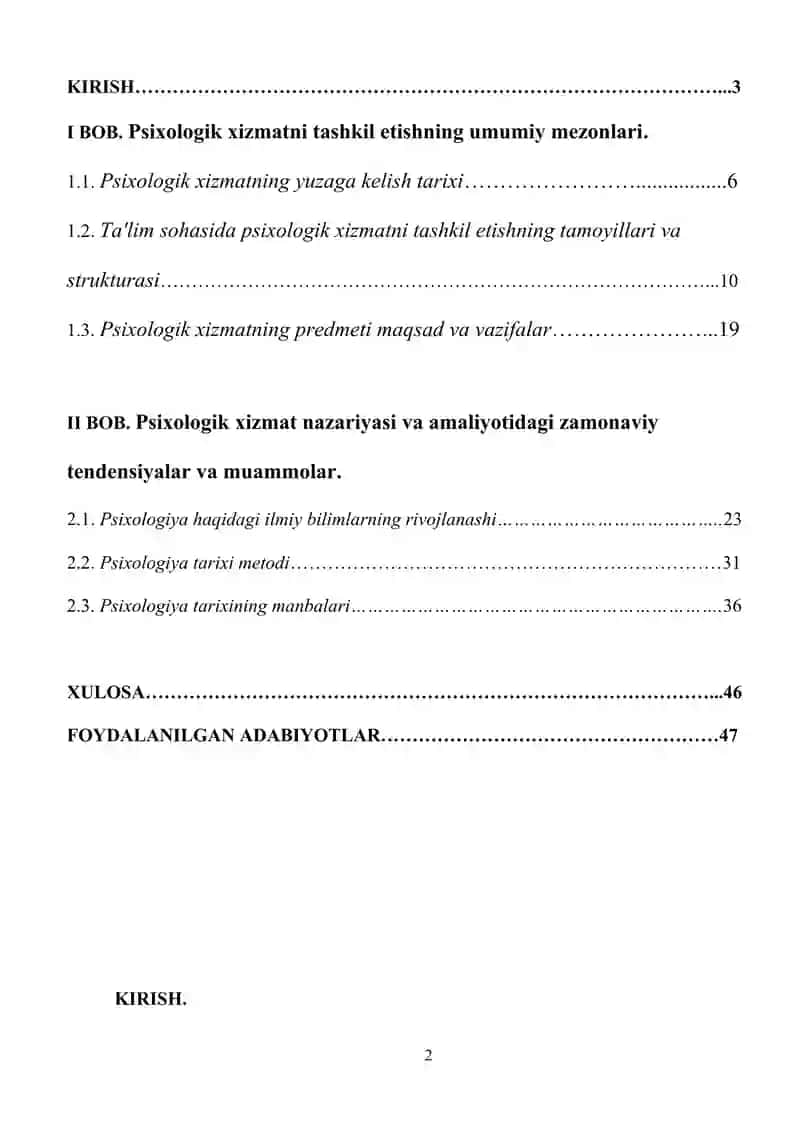 Psixologik xizmat fani rivojlanishining ilmiy-tarixiy asoslari 2