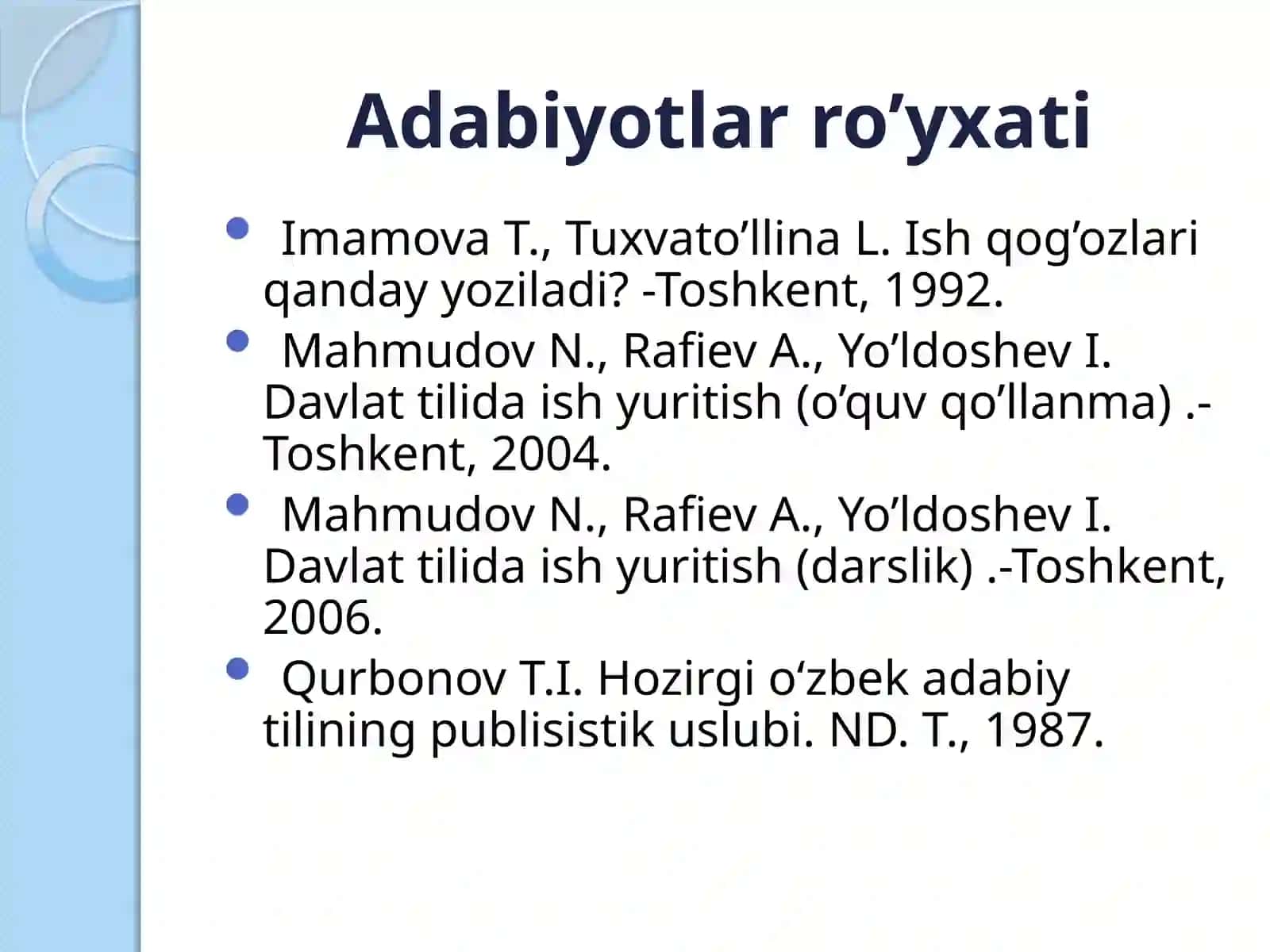 TIJORAT YOZISHMALARI 2