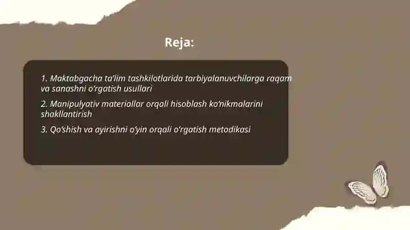 Maktabgacha taʼlim tashkilotlarida tarbiyalanuvchilarga hisoblash usullarini oʻrgatish 2