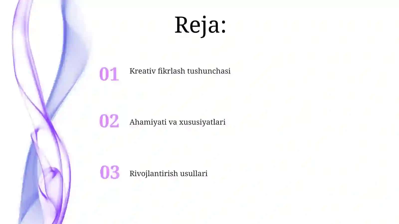 Kreativ fikrlash 2