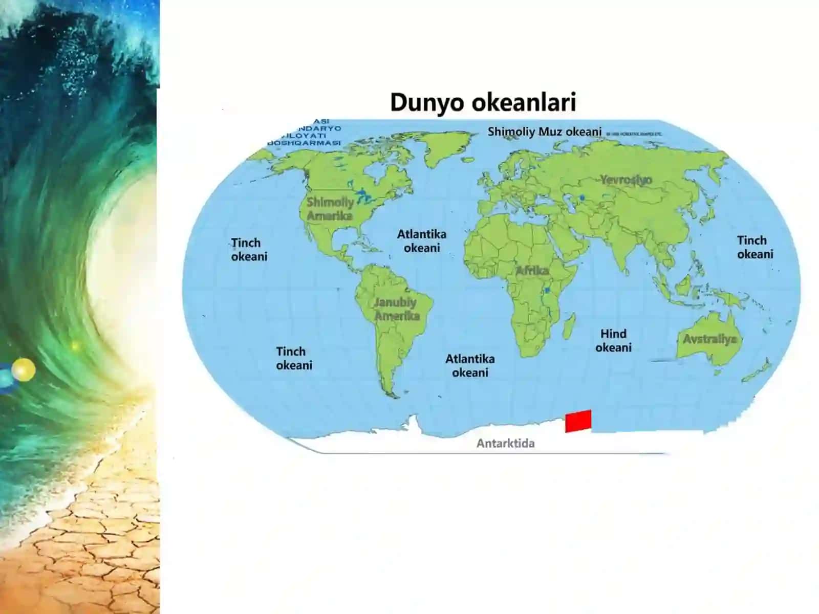Dunyo  okeani  tubining geologik tuzilishi, relyefi 2