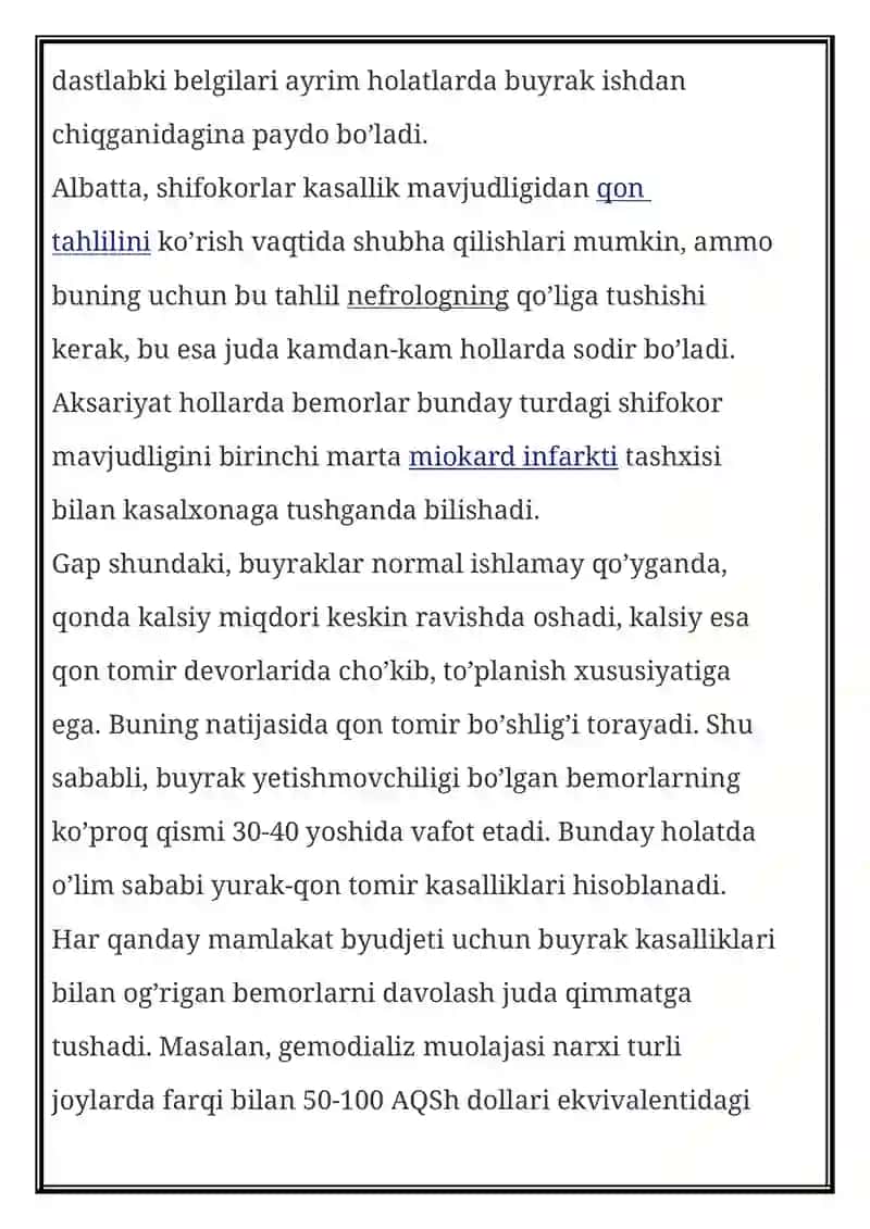 Buyrak kasalliklari 2
