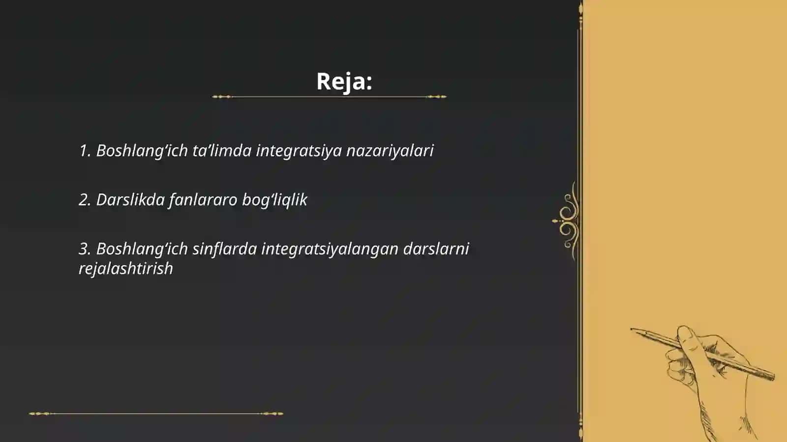 Boshlangʻich taʼlimda integratsiya 2