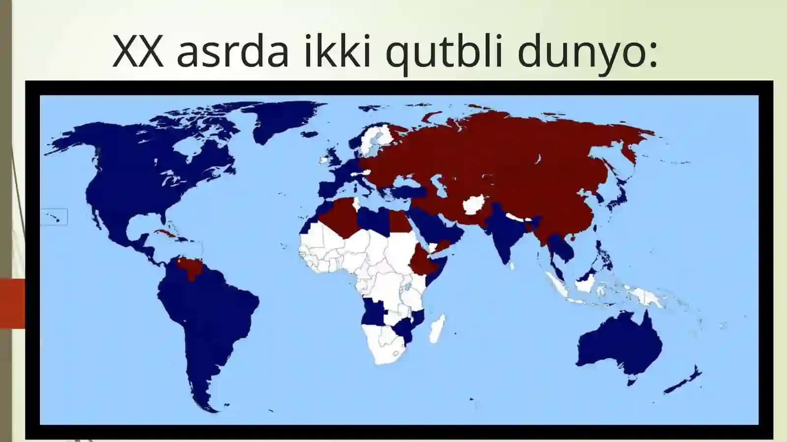 XXI asr bo‘sag‘asida dunyo xaritasida yuz bergan tub o‘zgarishlar, xavfsizlikning yangicha modellarini ishlab chiqish zaruratining yuzaga kelishi 2