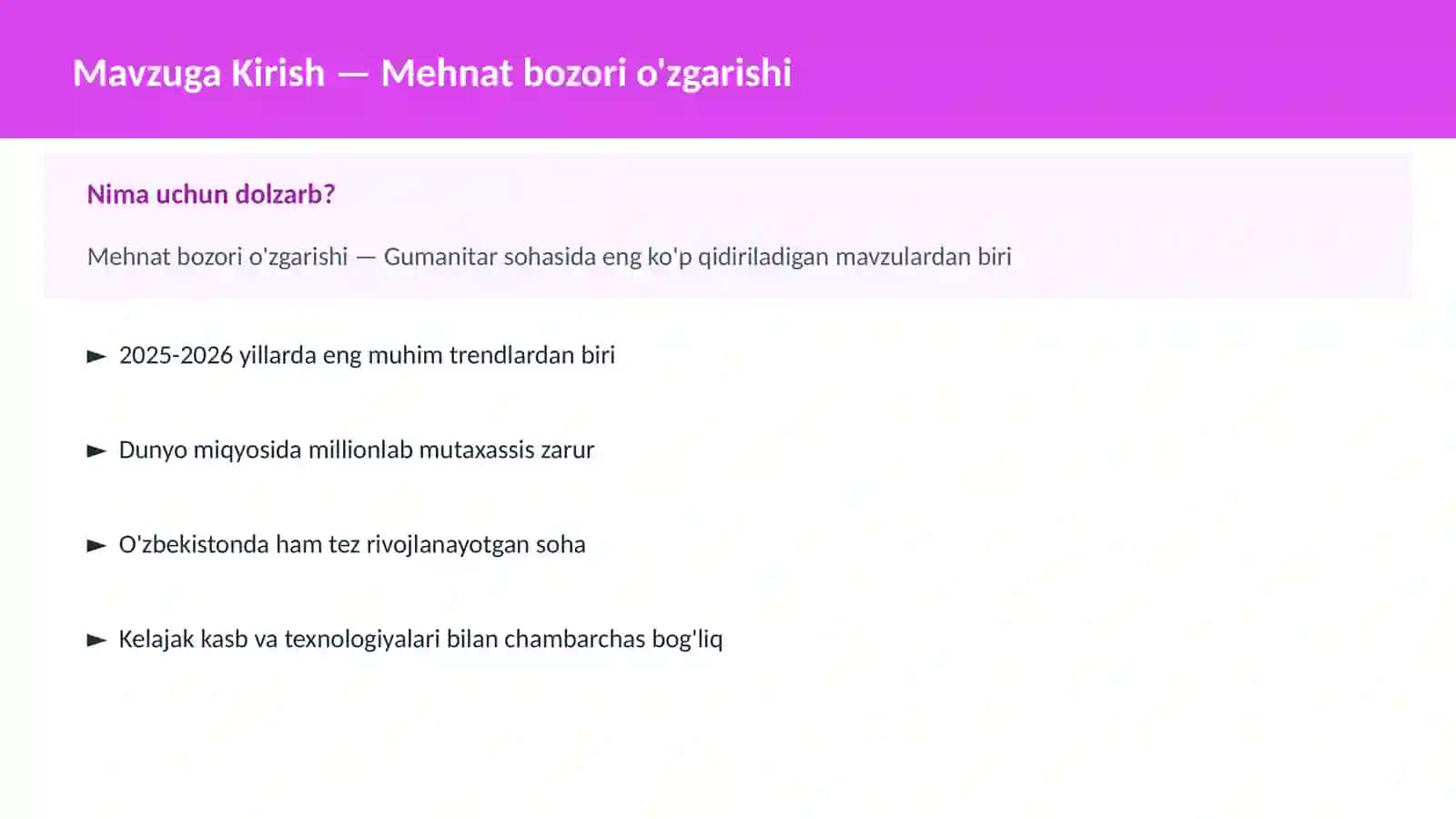Mehdat bozori o'zgarishi 2