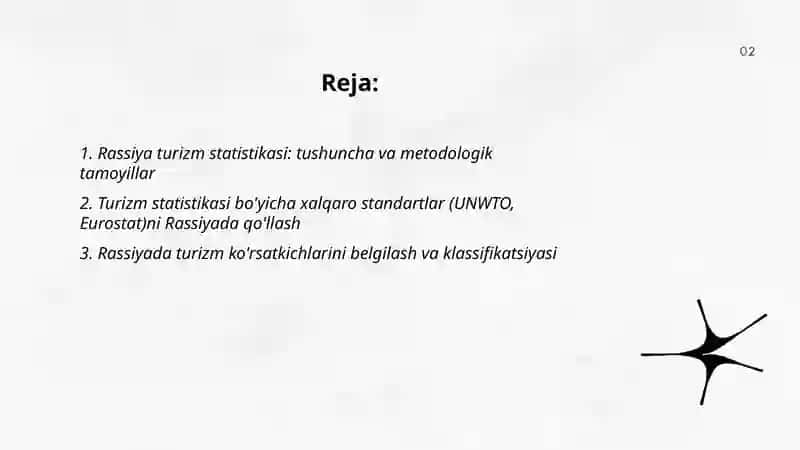 Rassiya turizm statistikasi 2