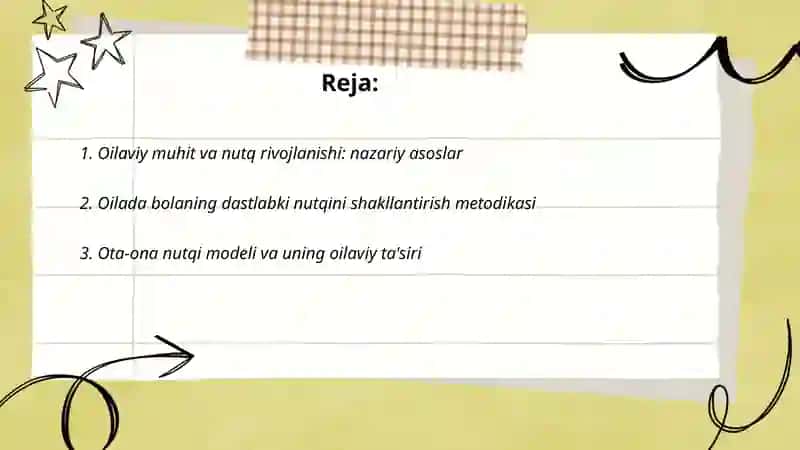 Oilada to'g'ri nutqni shakllantirishning pedagogik asoslari 2