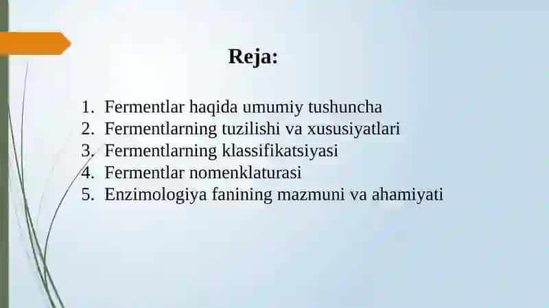 Fermentlarhaqidatushuncha, klassifikatsiyasi va nomenklaturasi 2