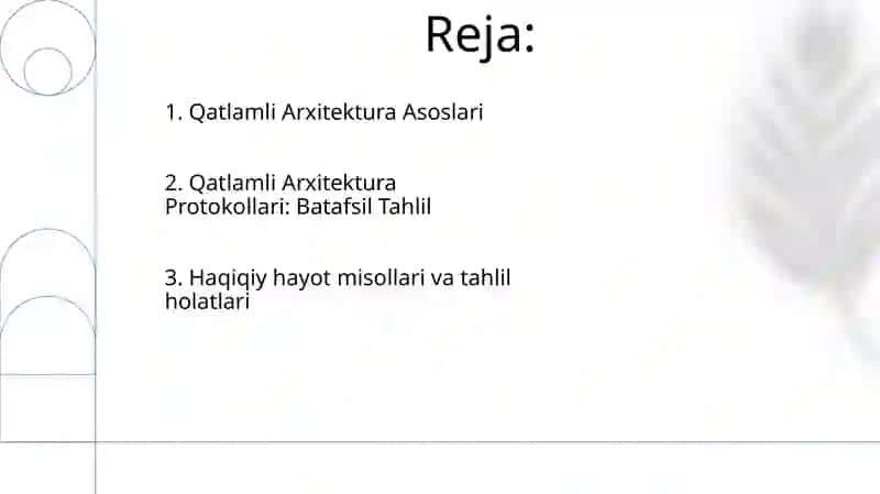Qatlamli Arxitektura Asoslari 2
