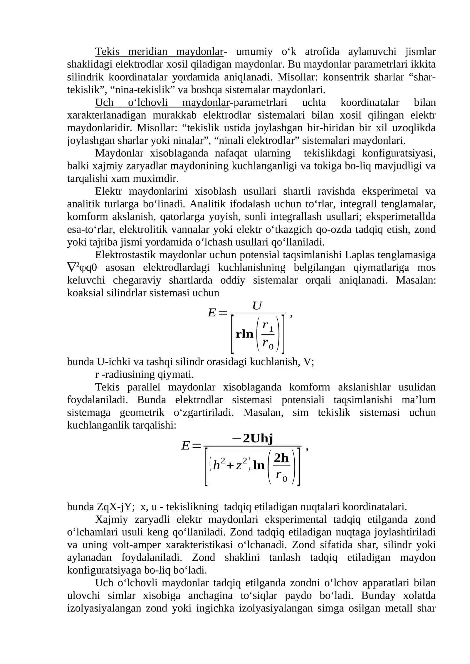 ELEKTRON-IONLI TEXNOLOGIK ASOSLARI VA QISHLOQ VA SUV XO‘JALIGIDA FOYDALANISH YO‘NALISHLARI. ULTRATOVUSH VA MAGNIT MAYDONIDAN BEVOSITA JARAYONLARDA FOYDALANISH 2
