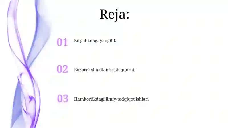 Texnologiyalar konsortsumning innovatsiyalarga ta'siri 2
