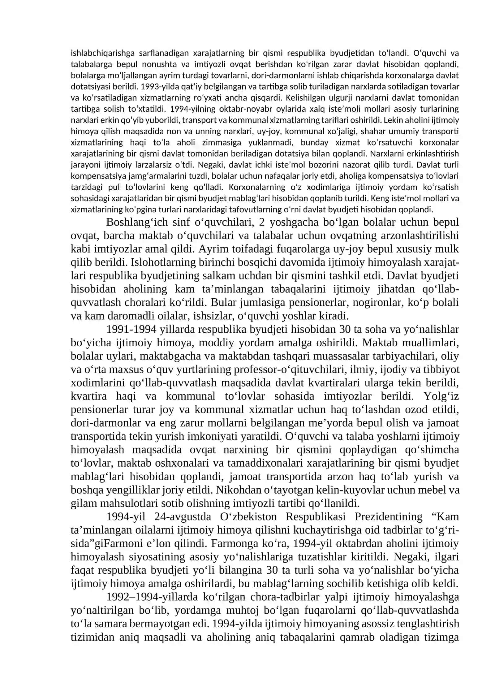 Kuchli ijtimoiy siyosat konsepsiyasi 2