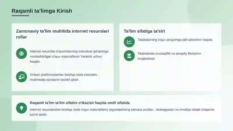 Internet resurslari asosida dars materiallari ishlab chiqarishning samarali usullari 2