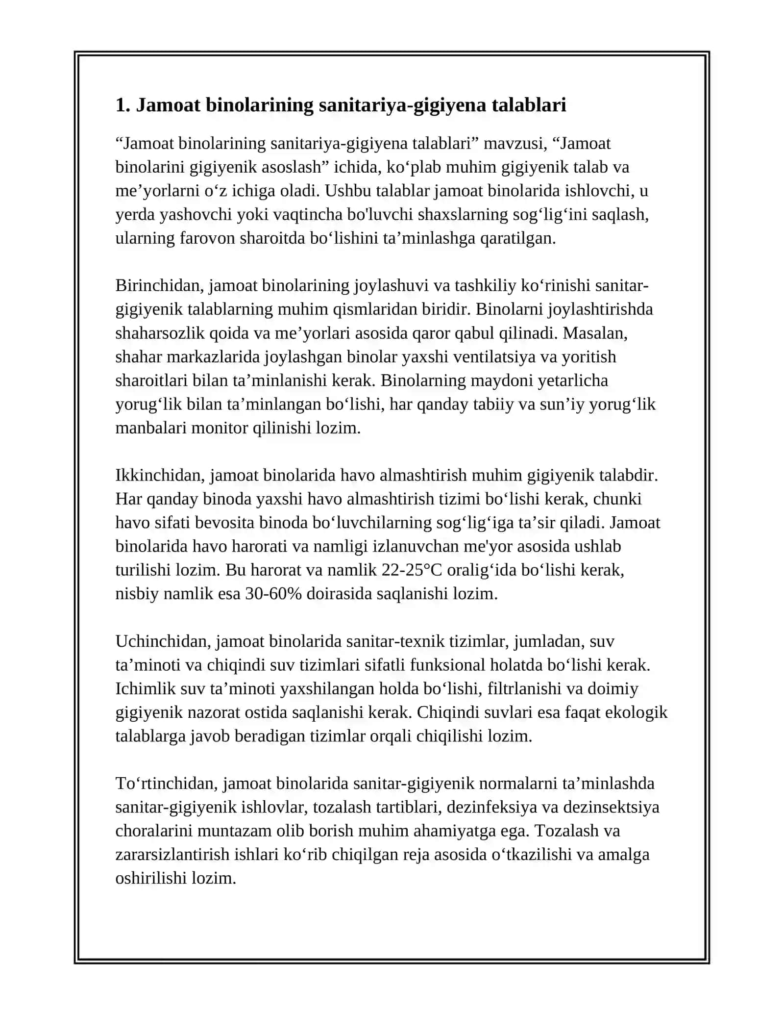 JAMOAT BINOLARINI GIGIYENIK ASOSLASH 2
