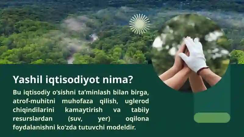 Qishloq xo’jaligini yashil iqtisodiyot asosida barqaror rivojlantirish 2