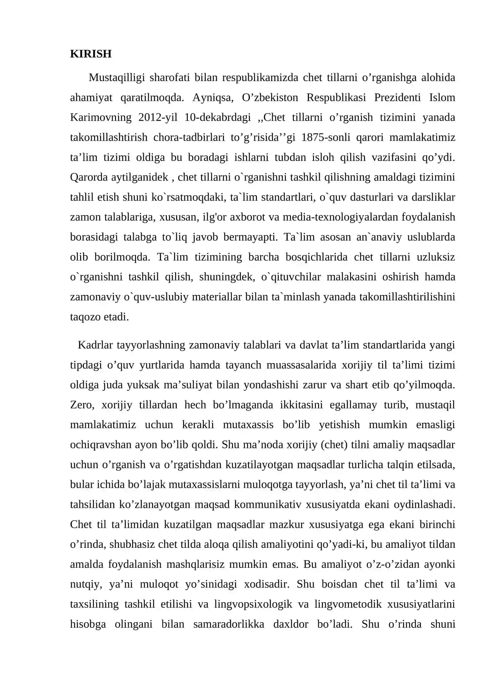 O`QUVCHILARNING DISKURS KOMPETENSIYALARINI RIVOJLANTIISHDA ROLLI O`YIN TEXNOLOGIYASIDAN FOYDALANISH 2