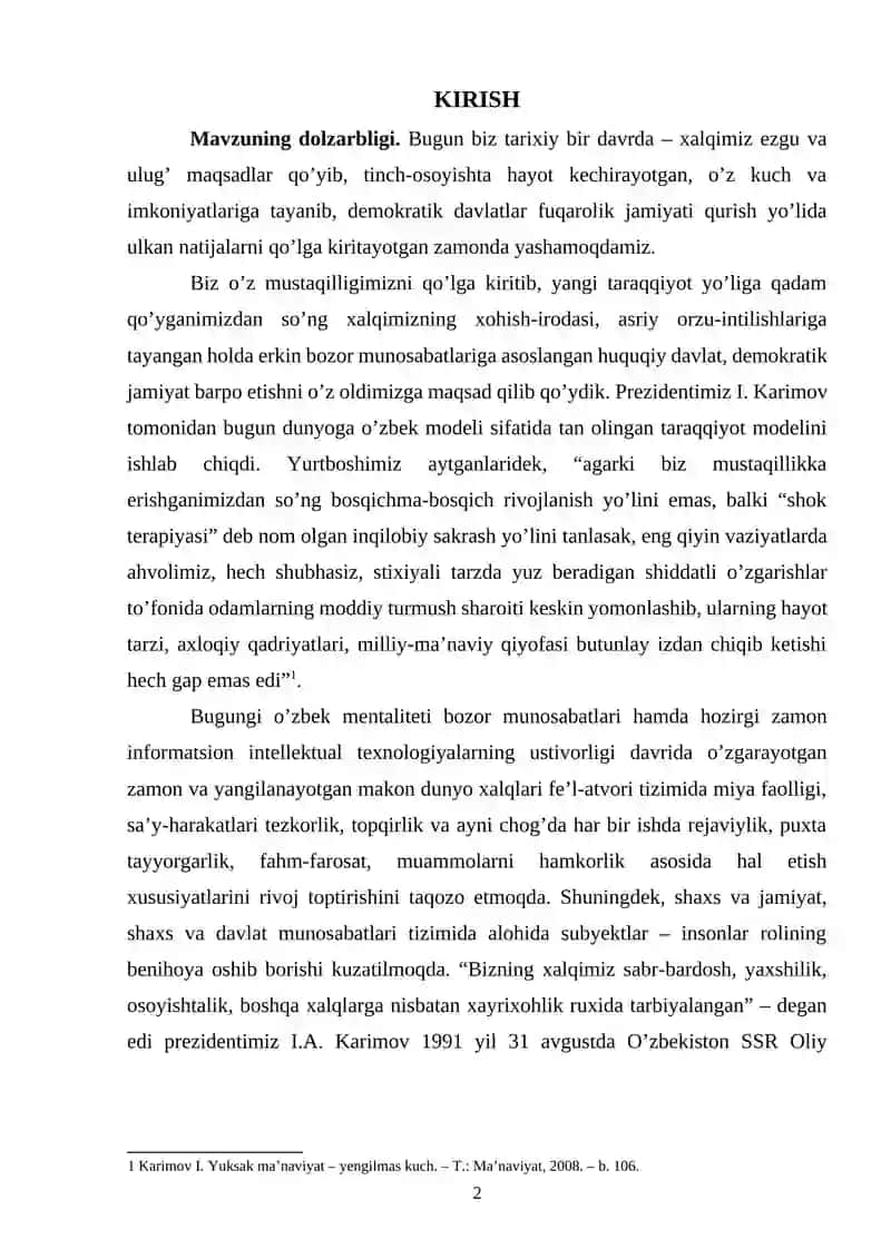 INKLYUZV TA’LIMNING HUSUSIYATLARI, OCHIQLIGI VA UNDAN FOYDALANISH 2