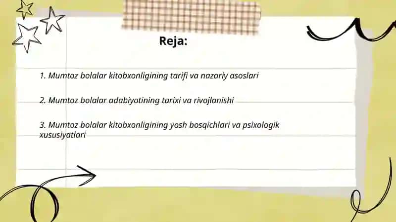 Mumtoz bolalar kitobxonligi va uning ko‘rinishlari 2