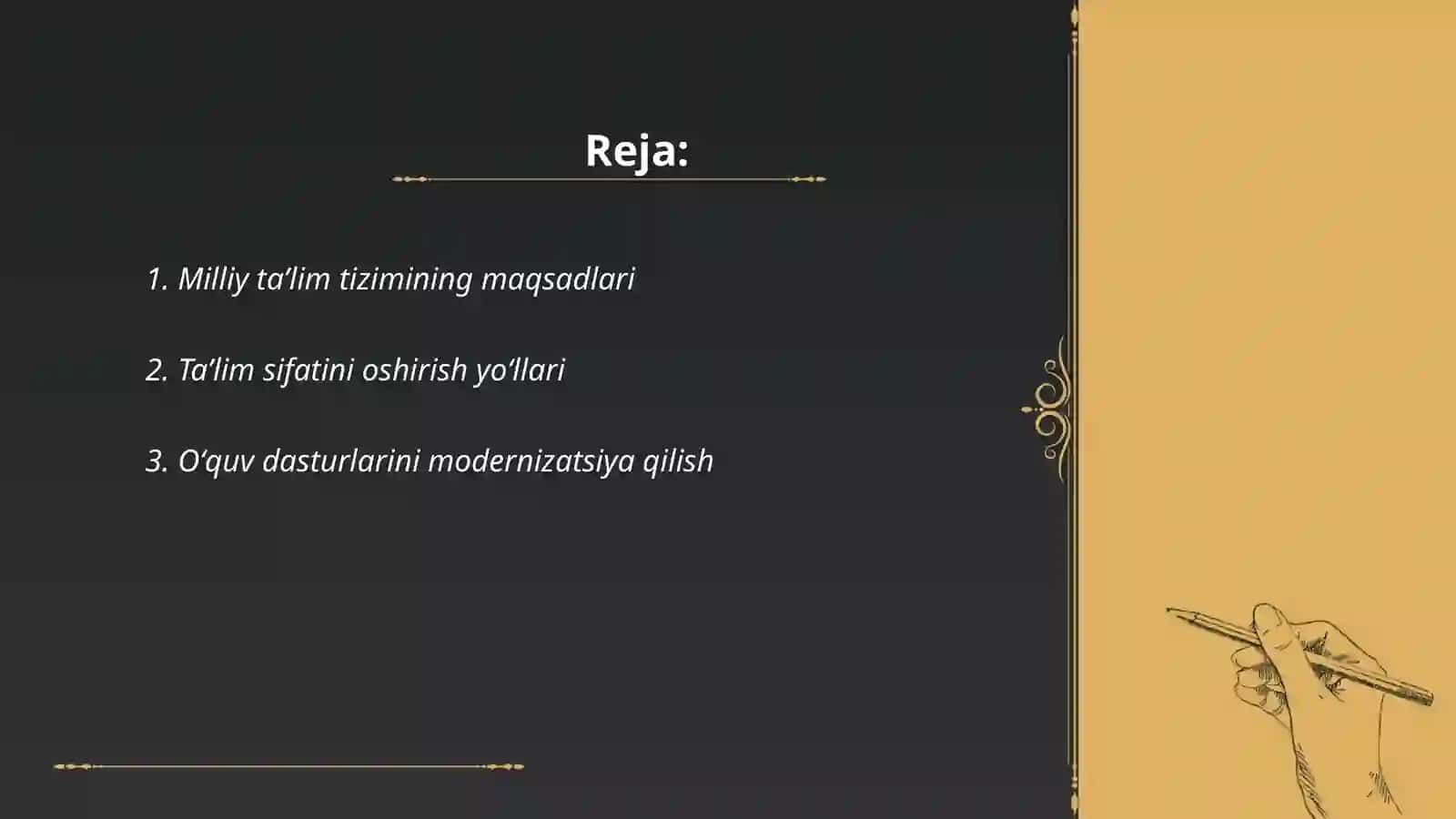 Milliy taʼlim tizimiʼʼ va uning yangi komponentlari 2