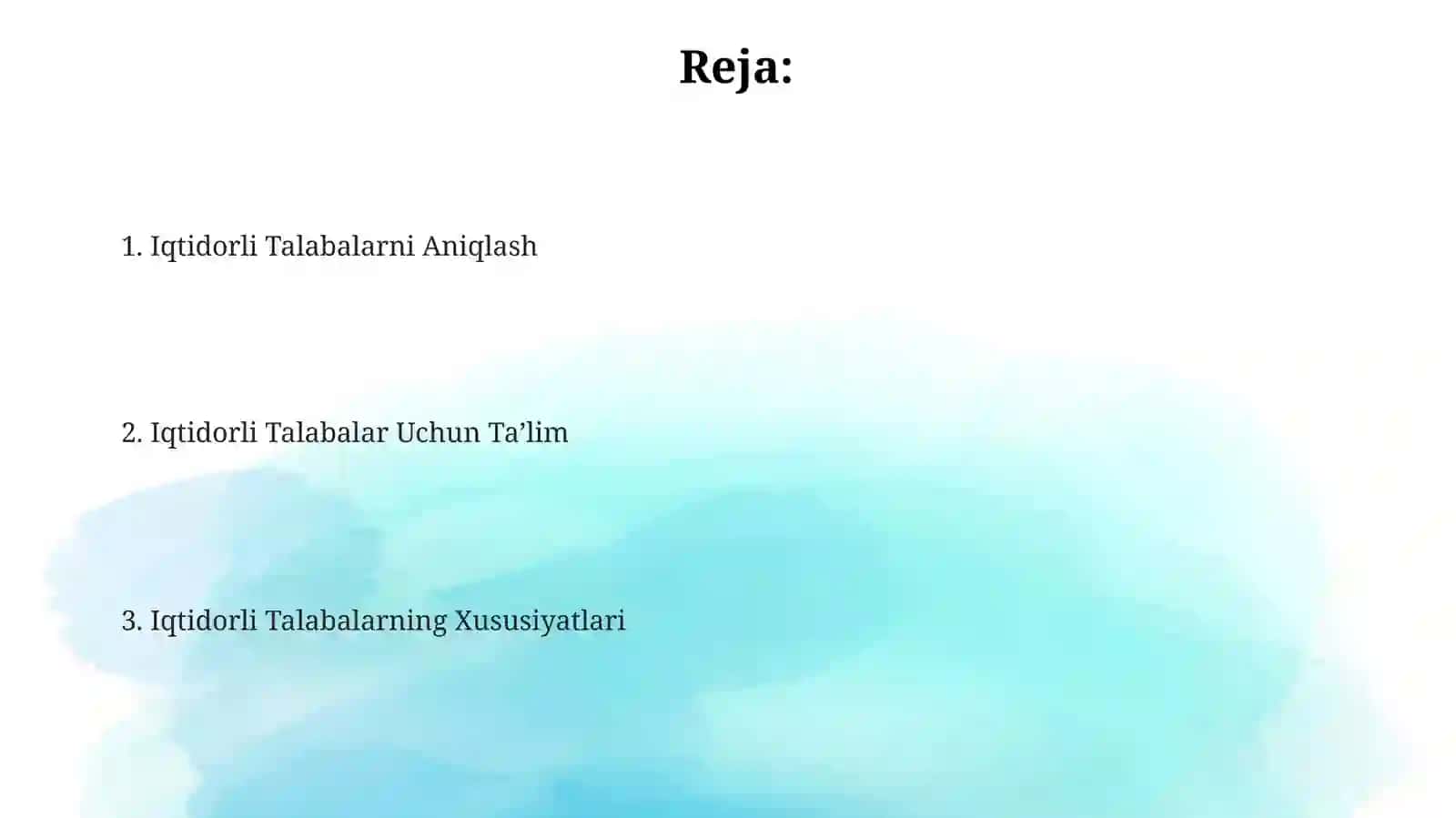 Iqtidorli Talabalarni Aniqlash 2