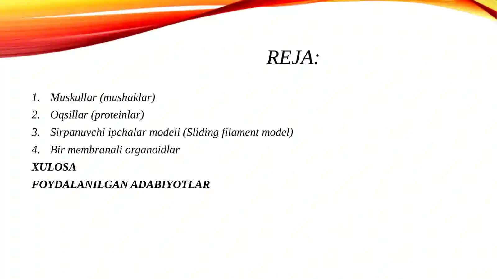 Muskullar, oqsillar, sirpanuvchi ipchalar modeli, Bir va ikki sun'iy membranalar modelleri 2