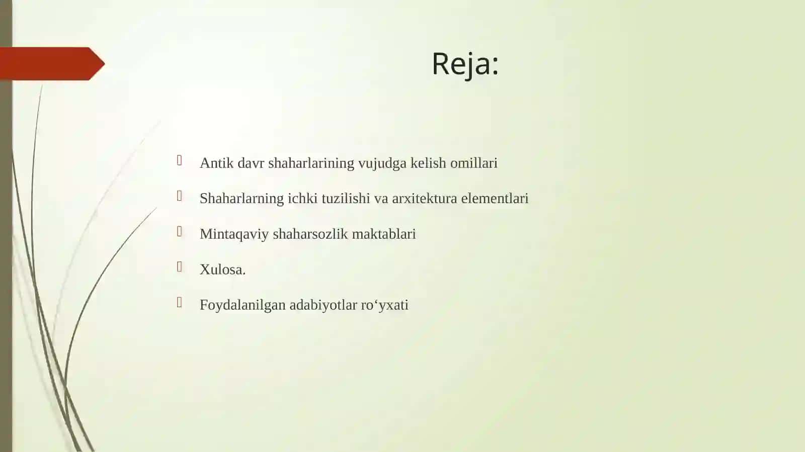 O‘RTA OSIYODA ANTIK DAVR SHAHARLARINING SHAKLLANISHI VA ME’MORCHILIK XUSUSIYATLARI 2