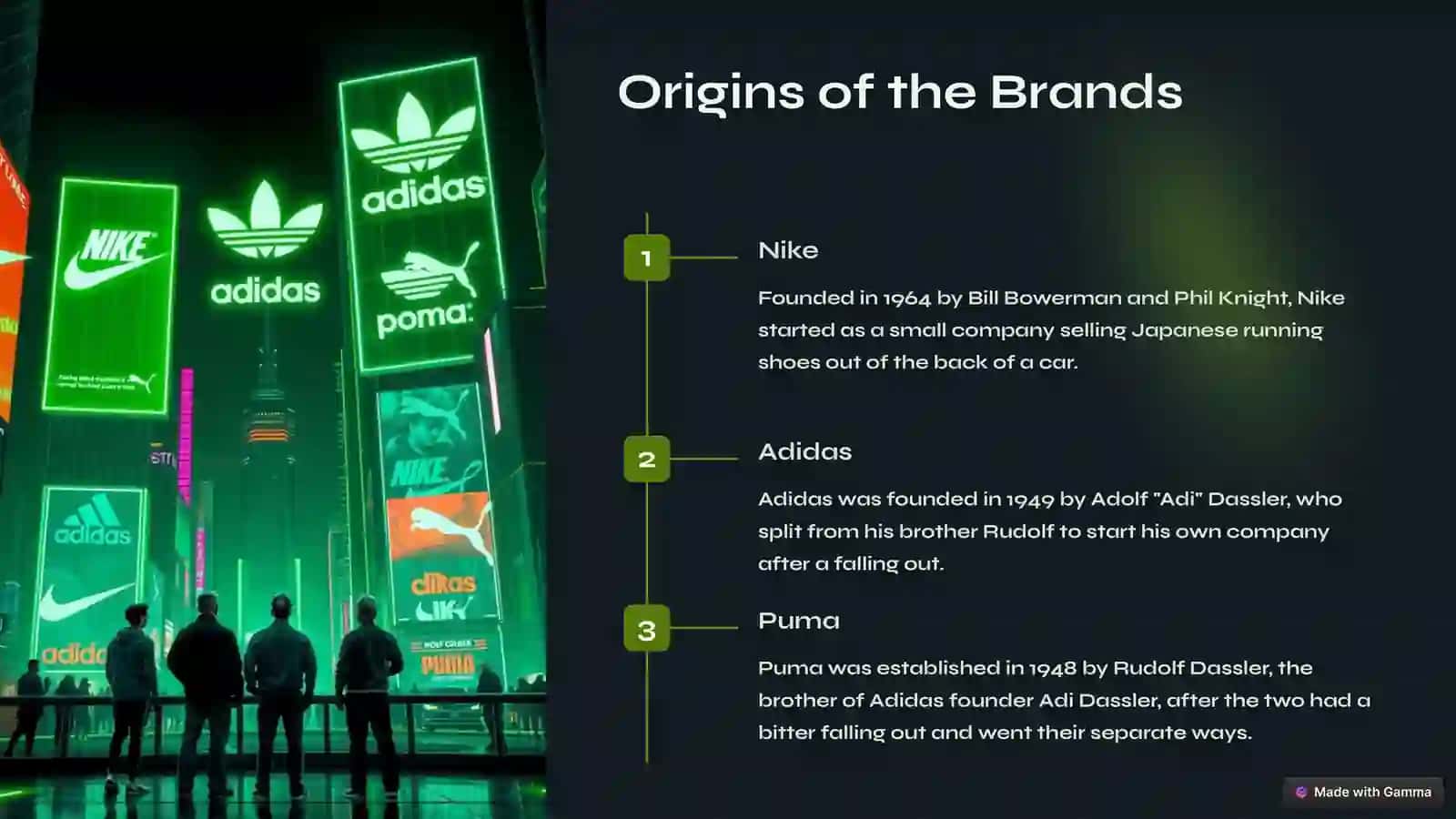 The Sportswear Giants: Nike, Adidas, and Puma 2
