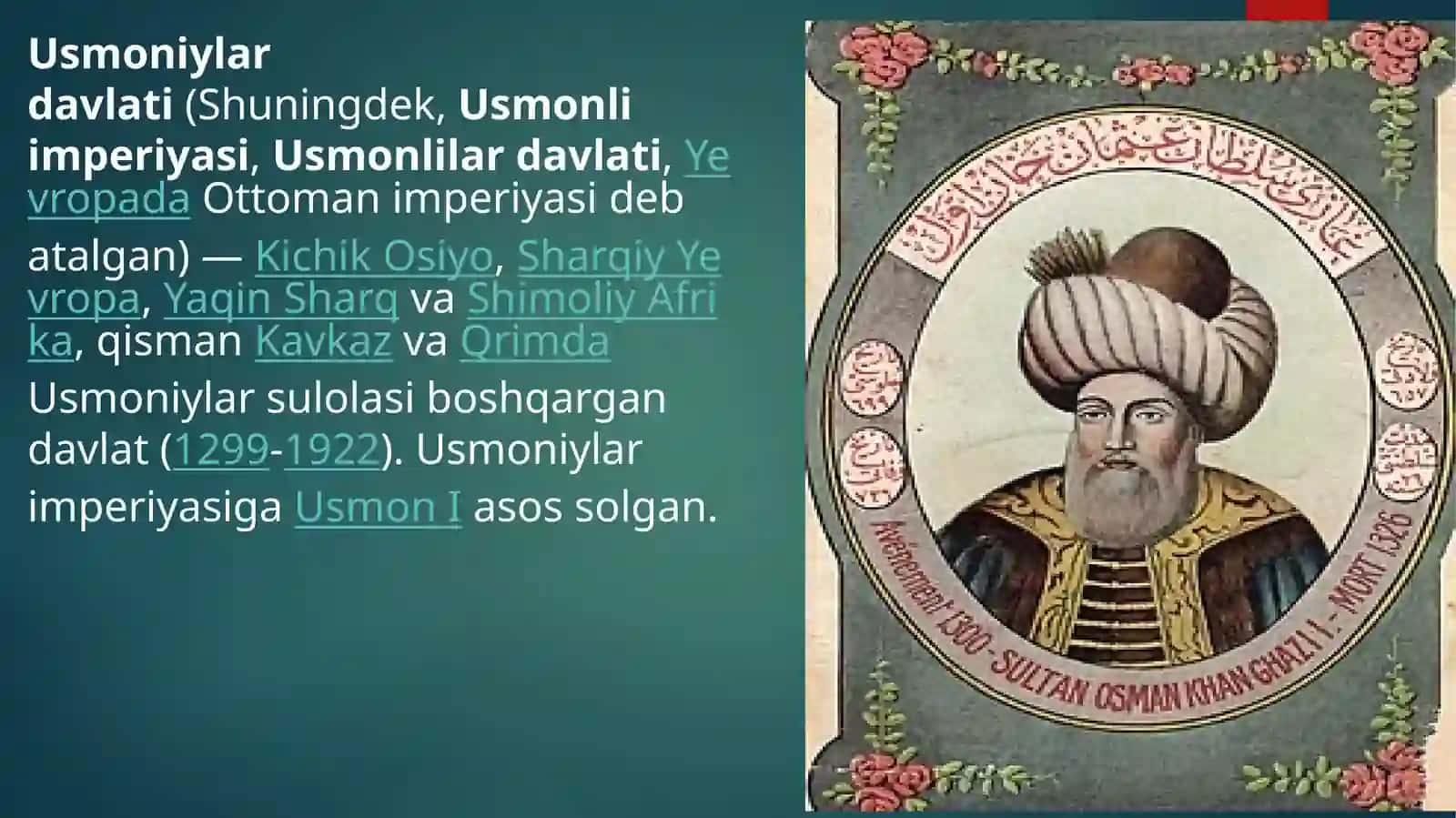 Usmoniylar imperiyasi 2