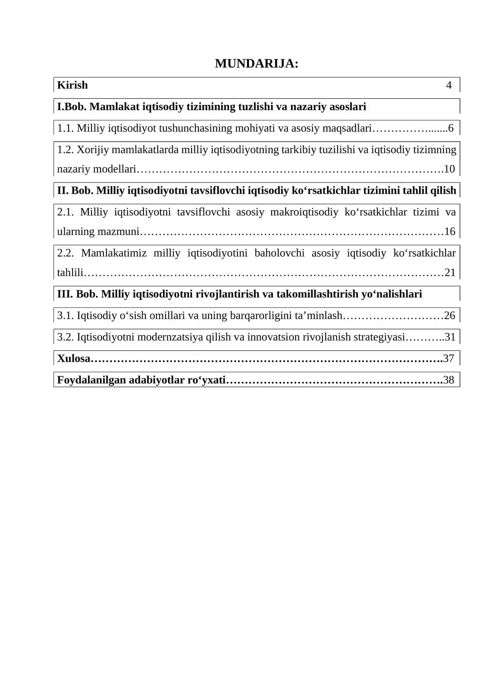 Iqtisodiyotni modernizatsiya va diversifikatsiya qilish, mehnat unumdorligini oshirish orqali yuqori iqtisodiy oʻsishni taminlash omillari 2